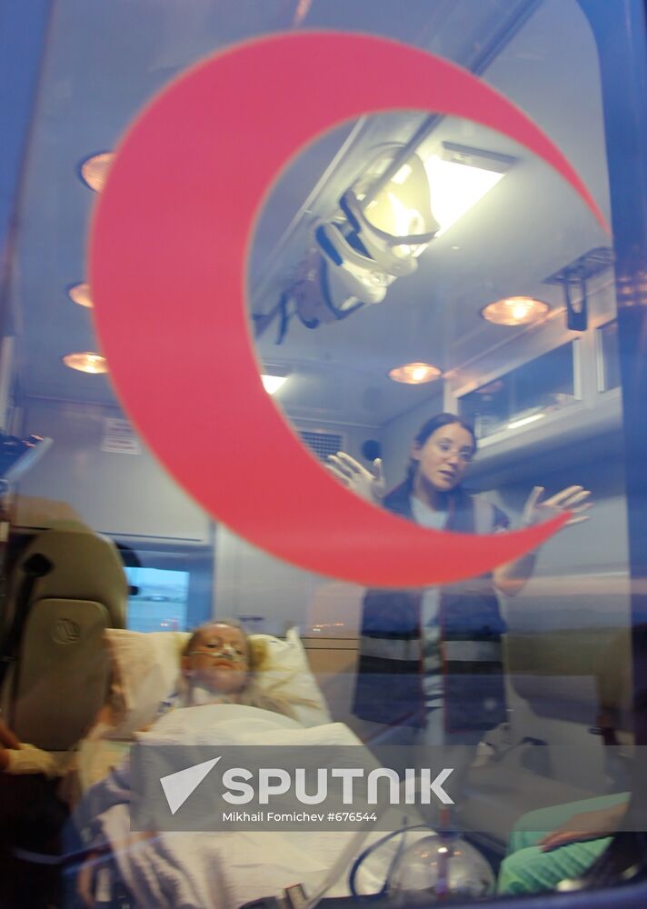 Russian citizen injured in bus crash in Antalya