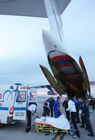 Russian citizens sent to Moscow after bus accident in Antalia