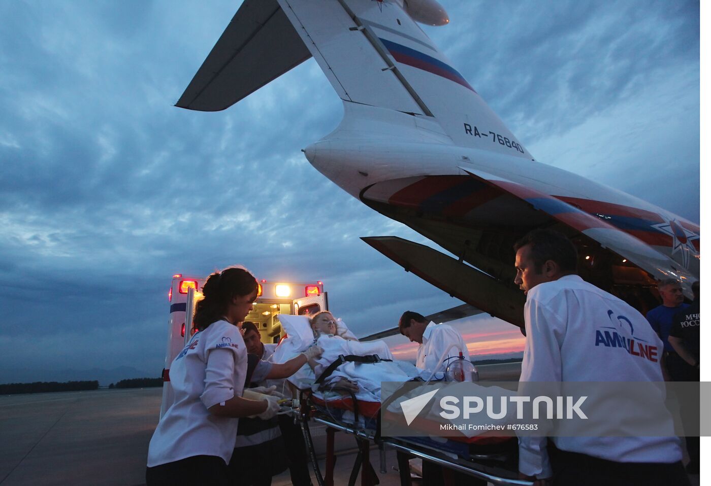 Transfer of Russian tourists injured in Antalya to Moscow