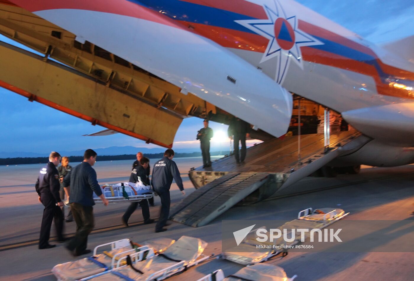 Transfer of Russian tourists injured in Antalya to Moscow