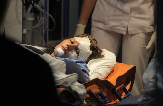 Russian woman injured in Antalya