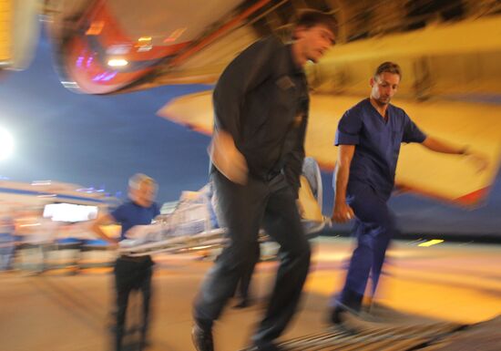 Russian citizens injured in Antalya depart for Moscow