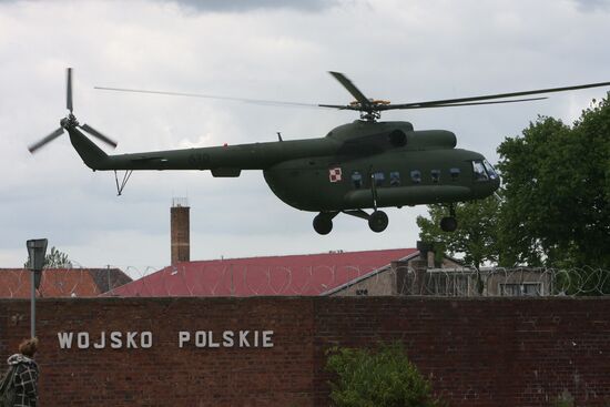 American Patriot missiles deployed in Poland