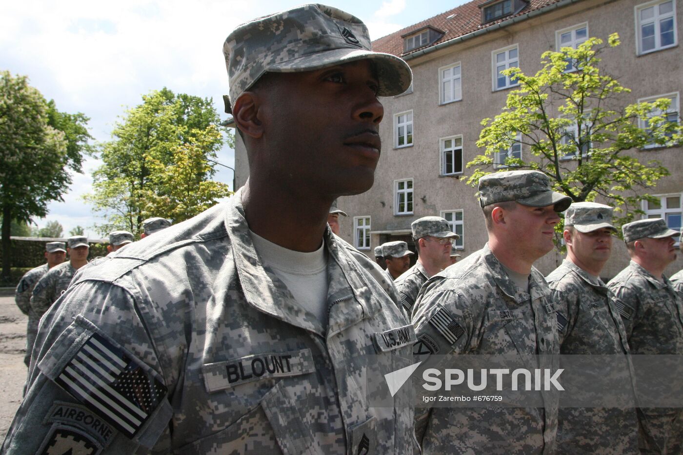 American Patriot missiles deployed in Poland