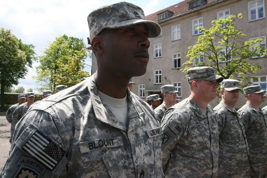 American Patriot missiles deployed in Poland