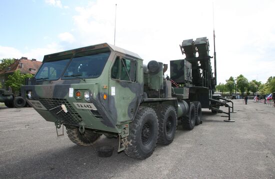 American Patriot missiles deployed in Poland