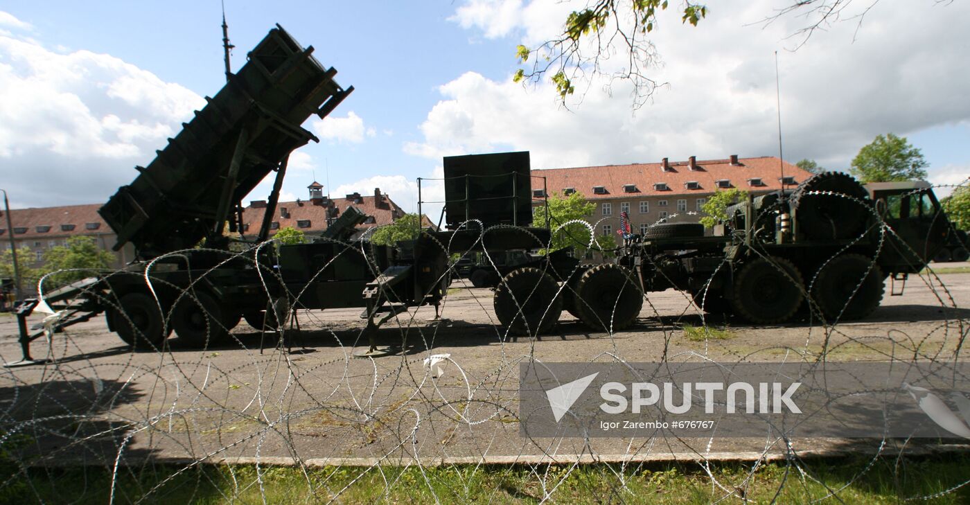 American Patriot missiles deployed in Poland