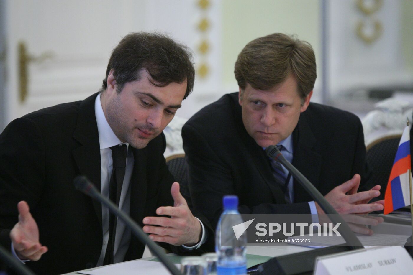 Vladislav Surkov, Micheal McFaul