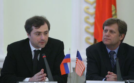 Vladislav Surkov, Micheal McFaul