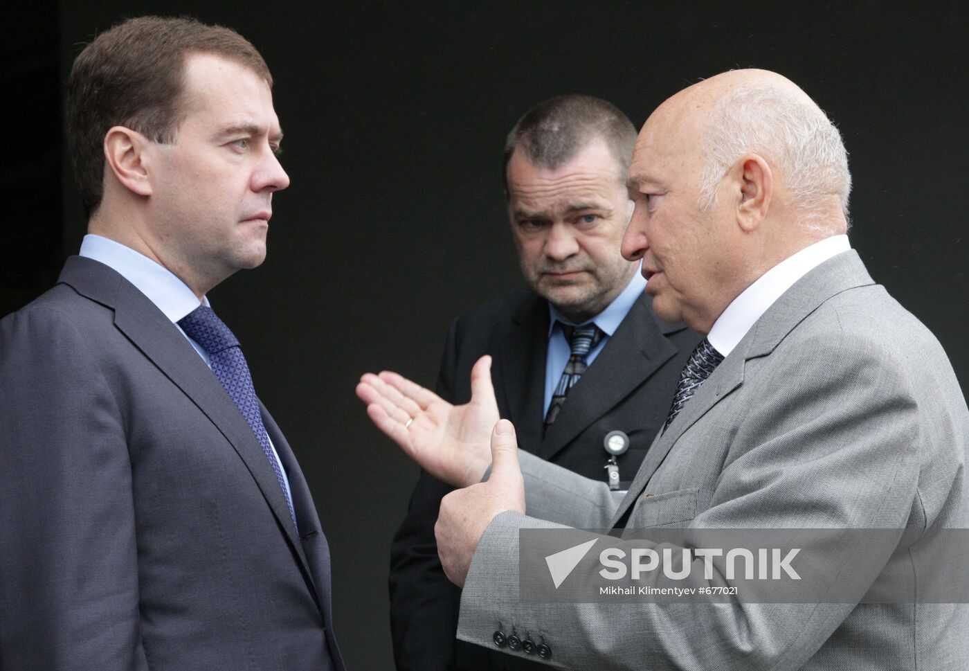 Dmitry Medvedev visits South-western water supply station