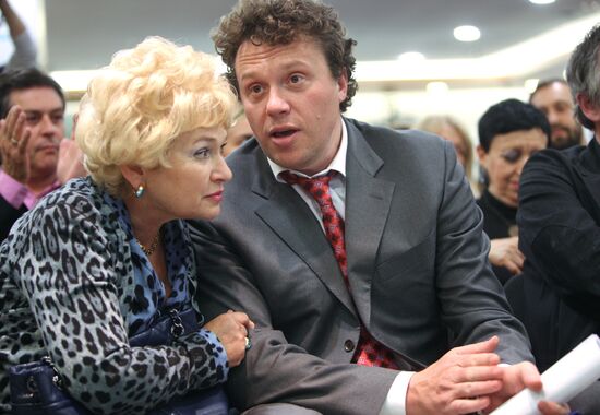 Lyudmila Narusova and Sergei Polonsky