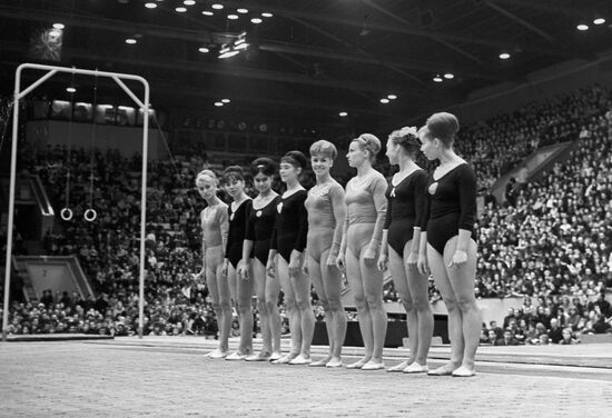Soviet gymnasts