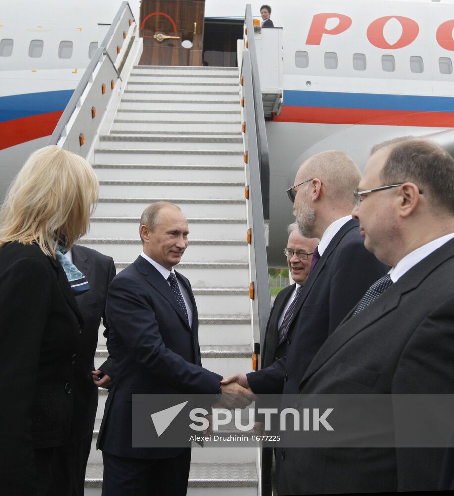 Vladimir Putin on working visit to Republic of Finland