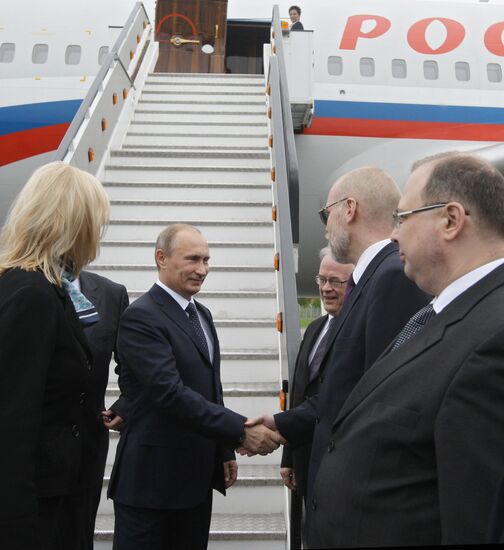 Vladimir Putin on working visit to Republic of Finland