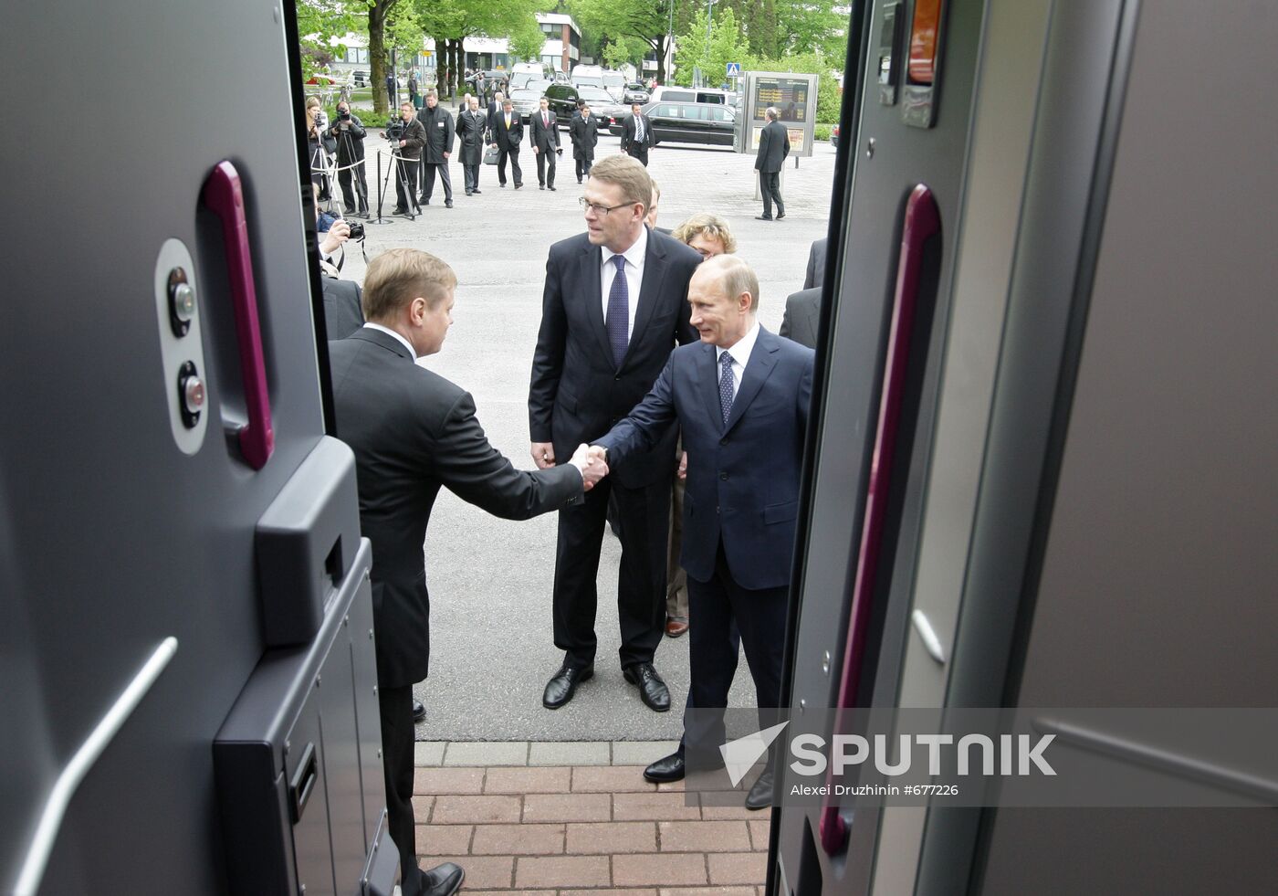 Vladimir Putin on working visit to Republic of Finland