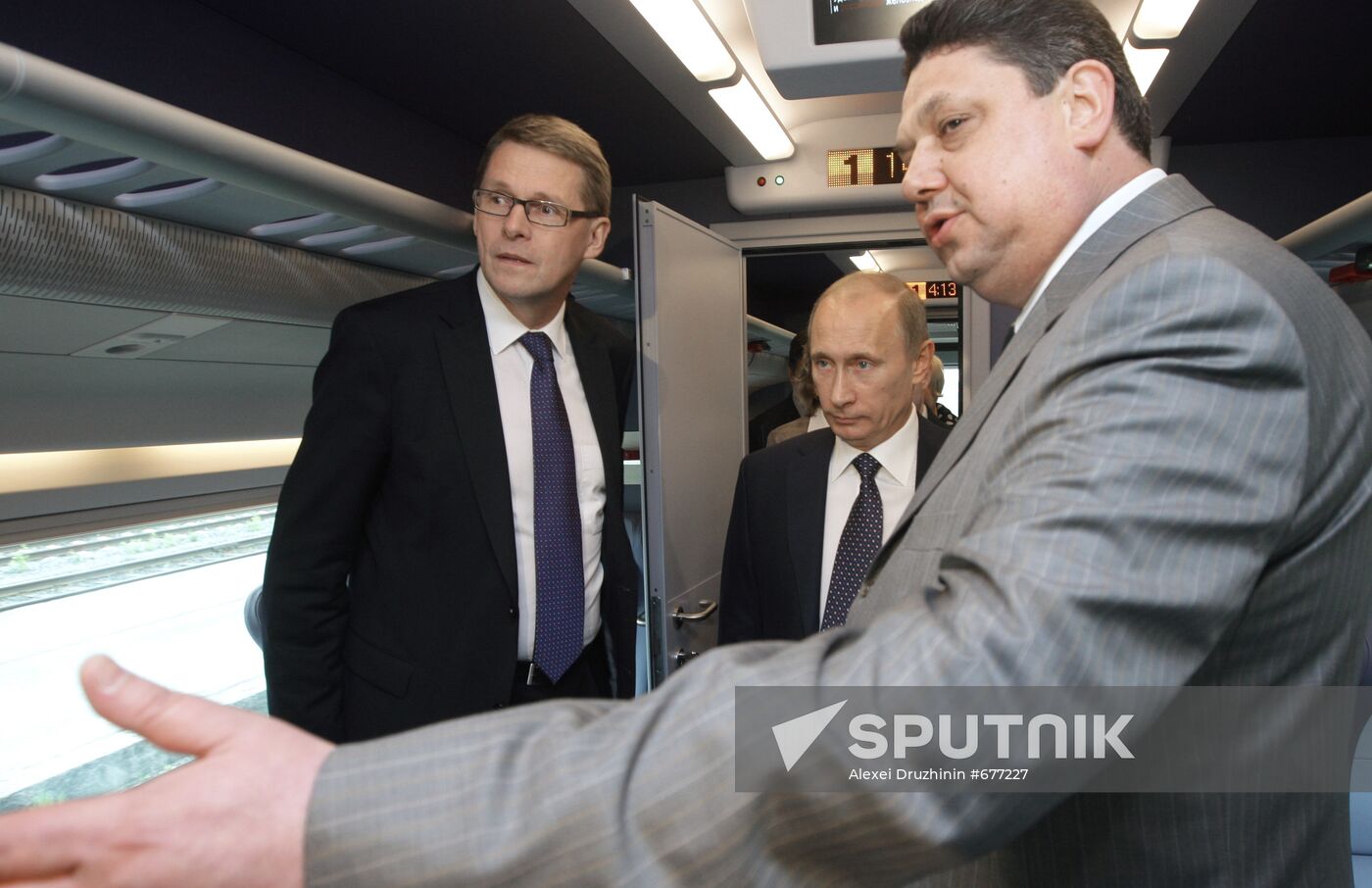 Vladimir Putin on working visit to Republic of Finland