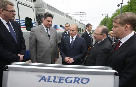 Vladimir Putin on working visit to Republic of Finland