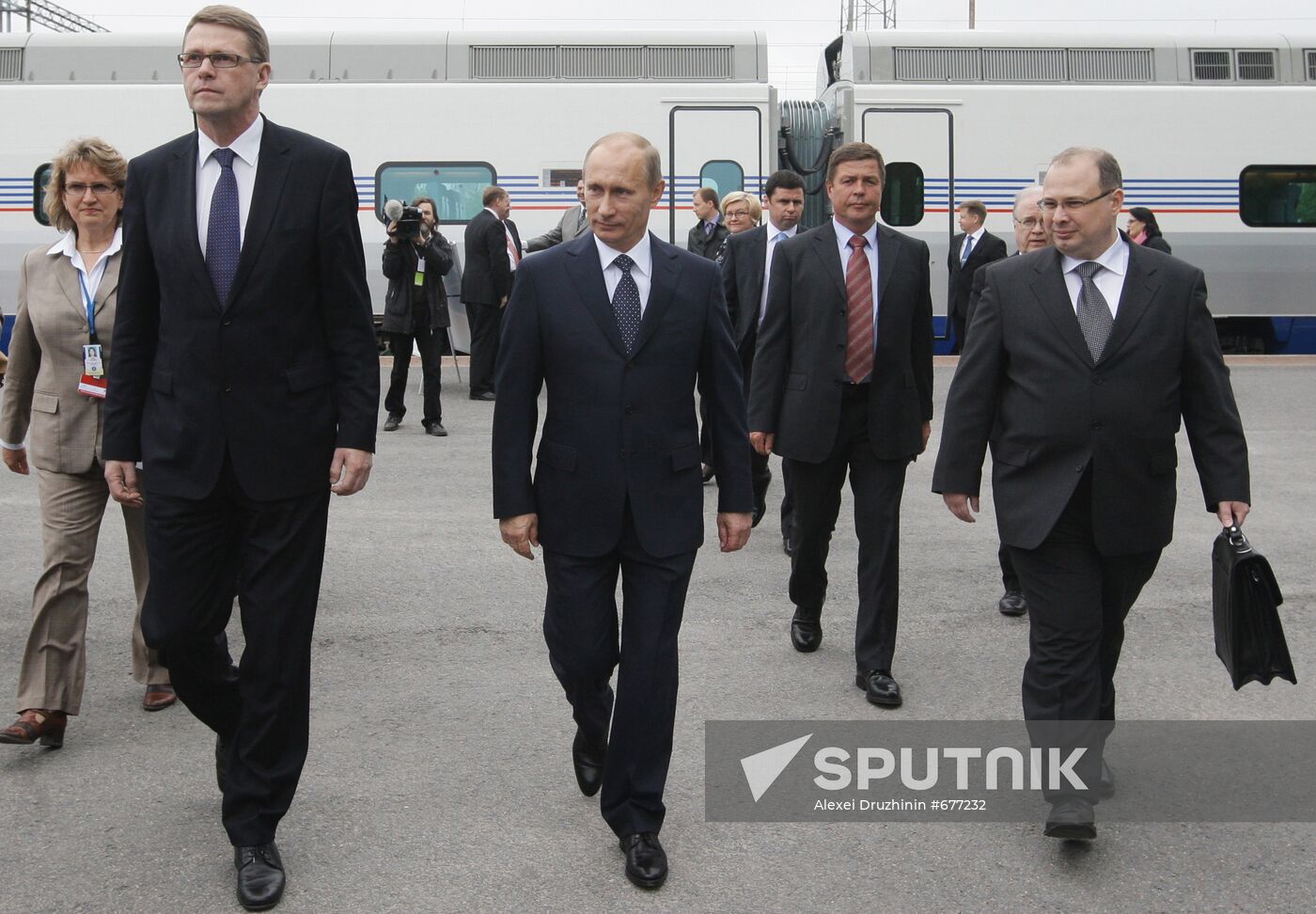 Vladimir Putin on working visit to Republic of Finland