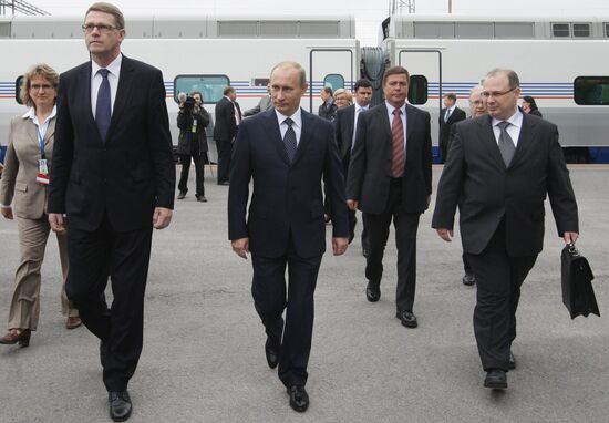 Vladimir Putin on working visit to Republic of Finland