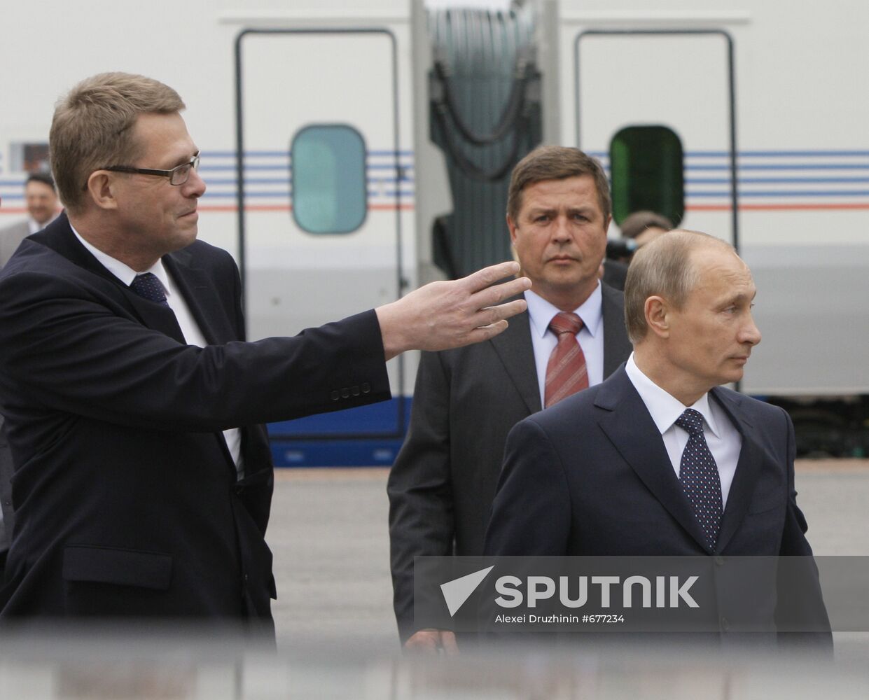 Vladimir Putin on working visit to Republic of Finland