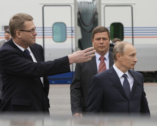 Vladimir Putin on working visit to Republic of Finland