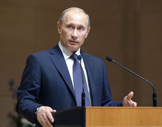 Vladimir Putin on working visit to Republic of Finland
