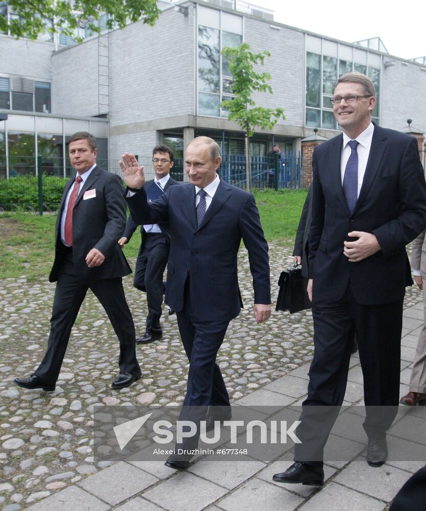 Vladimir Putin on working visit to Republic of Finland