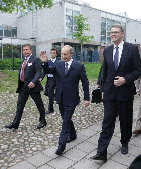 Vladimir Putin on working visit to Republic of Finland