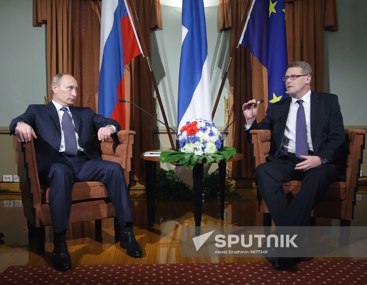 Vladimir Putin on working visit to Republic of Finland