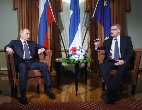 Vladimir Putin on working visit to Republic of Finland