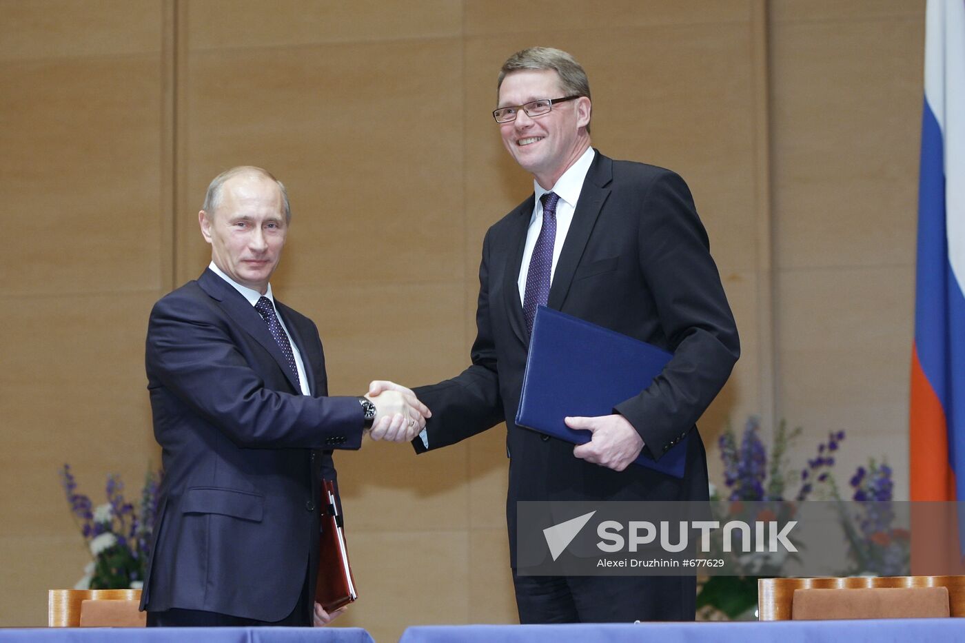 Vladimir Putin on working visit to Republic of Finland