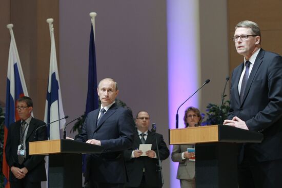 Vladimir Putin on working visit to Republic of Finland