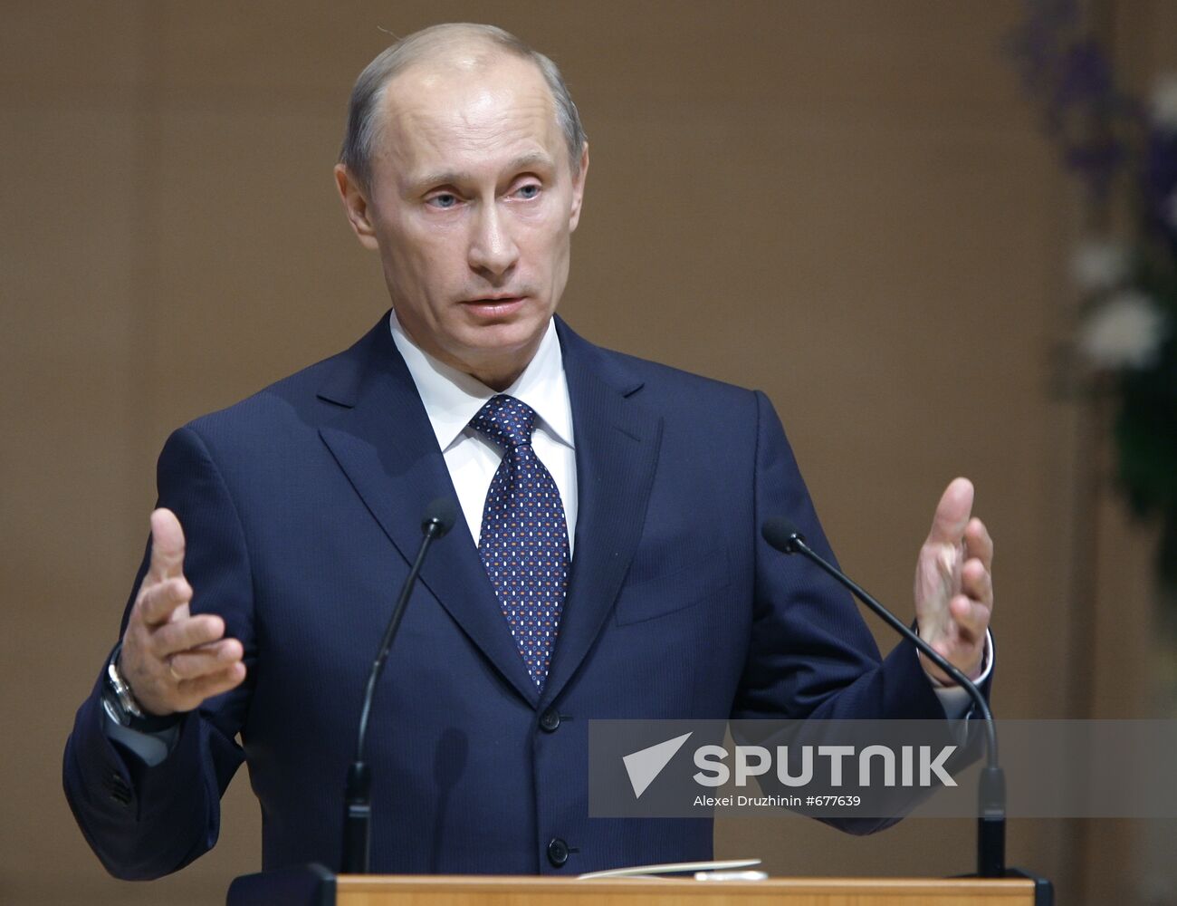 Vladimir Putin on working visit to Republic of Finland