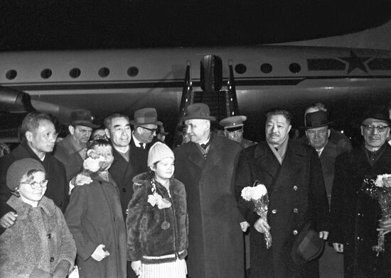 Visit of delegations of CPR and DRV to Moscow