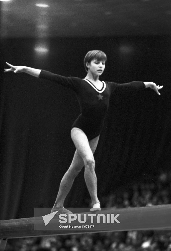 Gymnast Olga Korbut