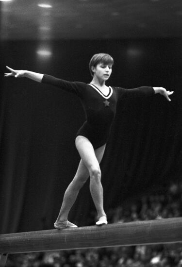 Gymnast Olga Korbut