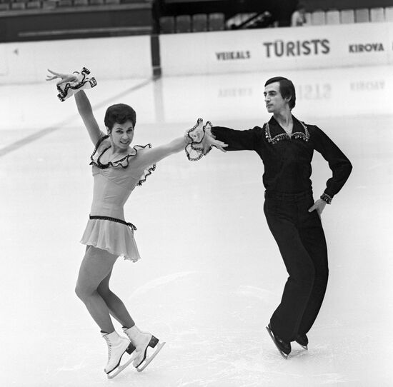 Figure Skaters Lyudmila Pakhomova and Alexander Gorshkov
