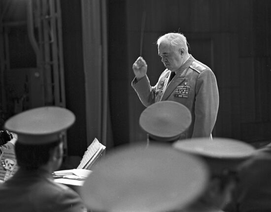 Music conductor Boris Alexandrov