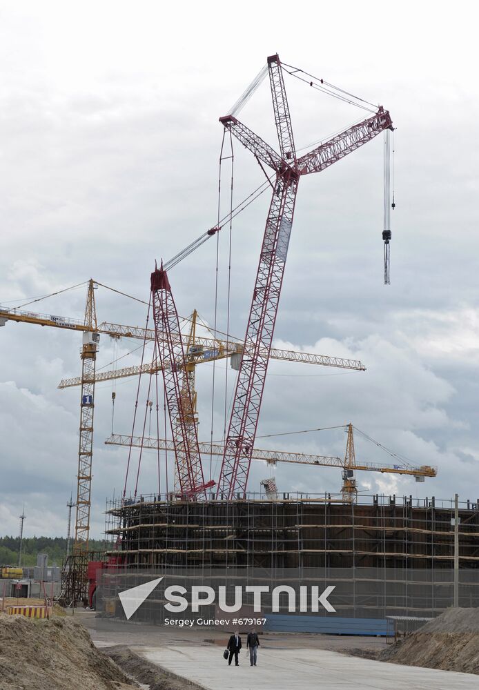 President Medvedev visits Leningrad Nuclear Power Plant
