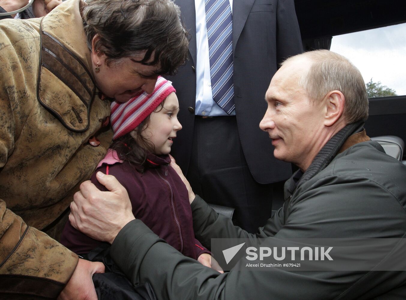 Vladimir Putin in Nevskaya Dubrovka