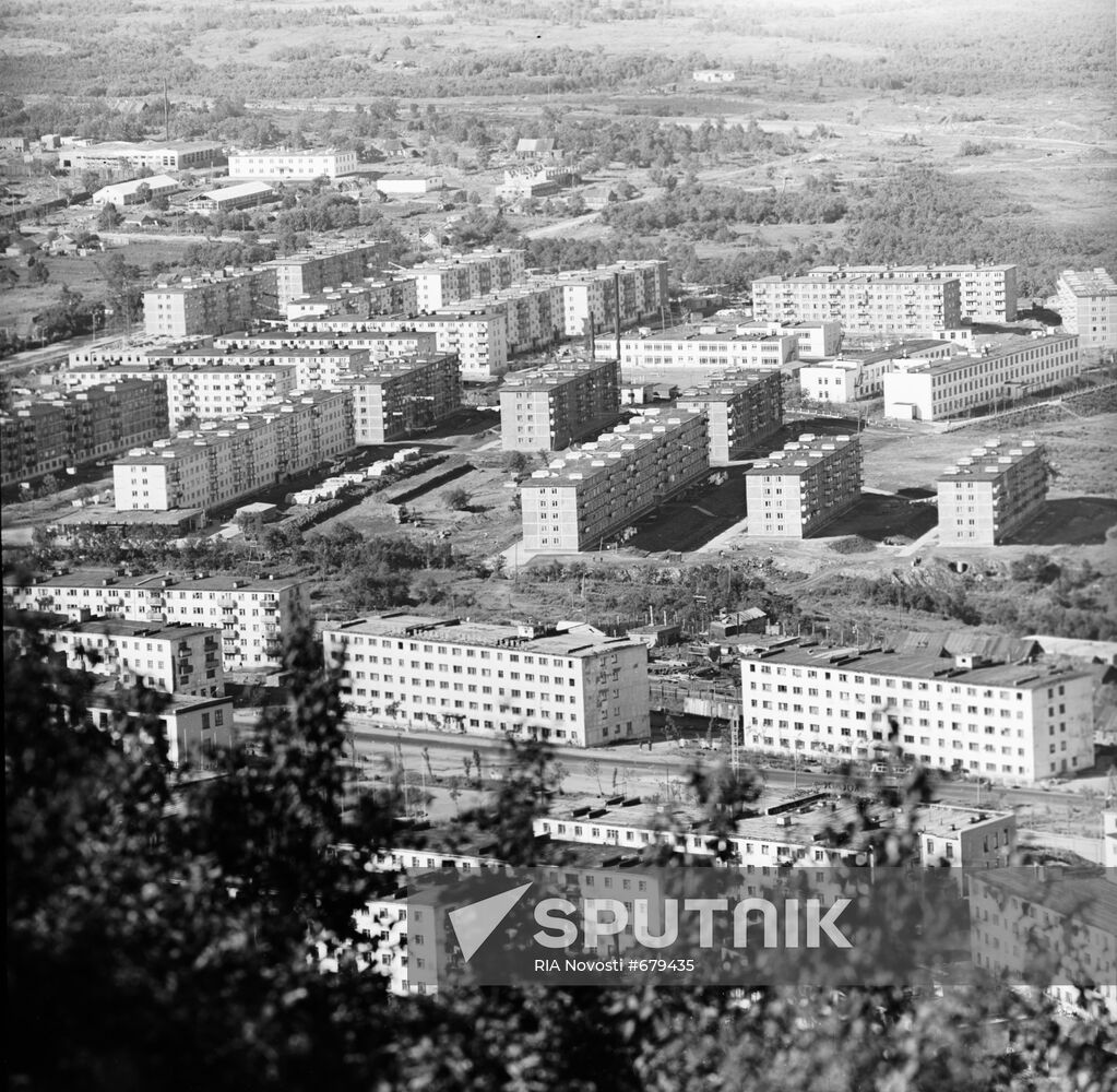View of Petropavlovsk-Kamchatsky