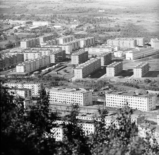View of Petropavlovsk-Kamchatsky