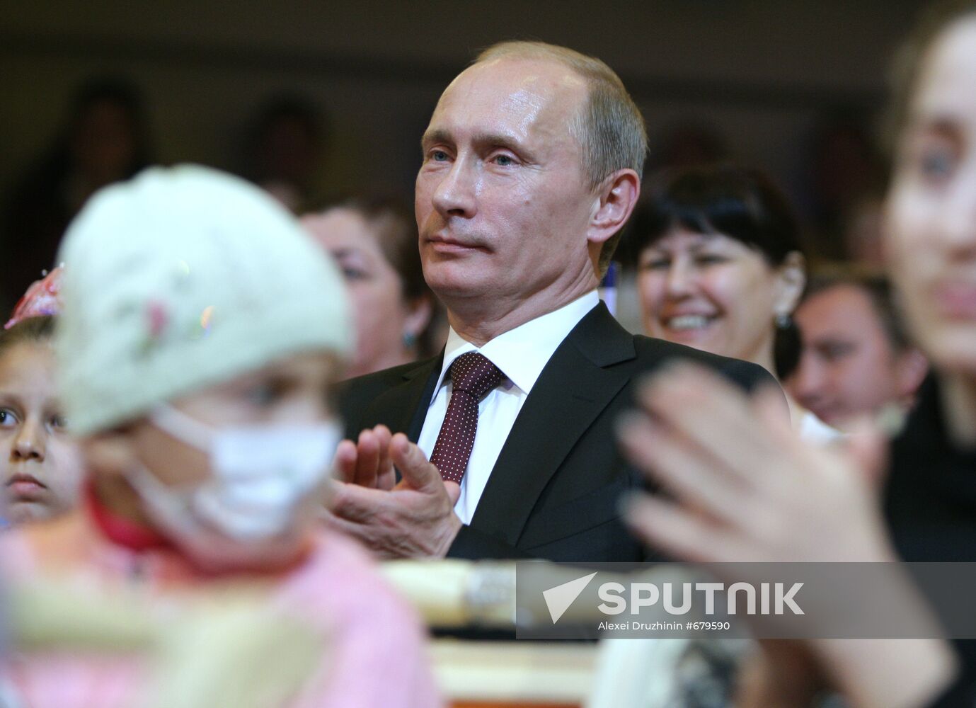 Vladimir Putin at "Little Prince" charity event