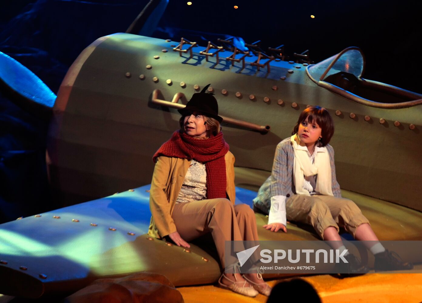 Liya Akhedzhakova in scene from play The Little Prince