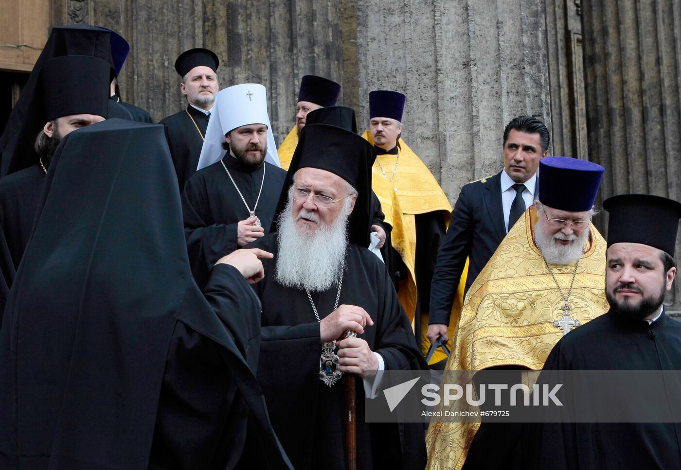 Patriarch Bartholomew of Constantinople visits St. Petersburg