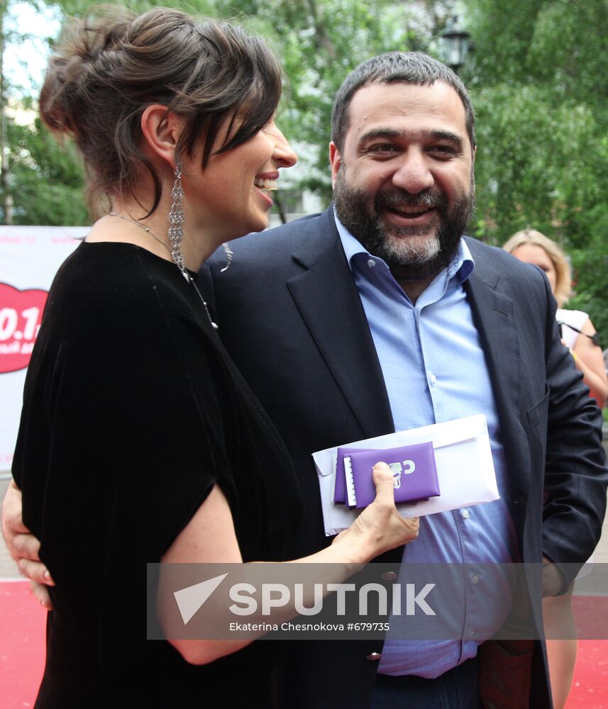 Ruben Vardanyan and Natalya Sindeyeva