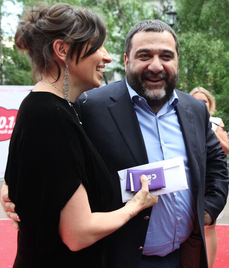 Ruben Vardanyan and Natalya Sindeyeva