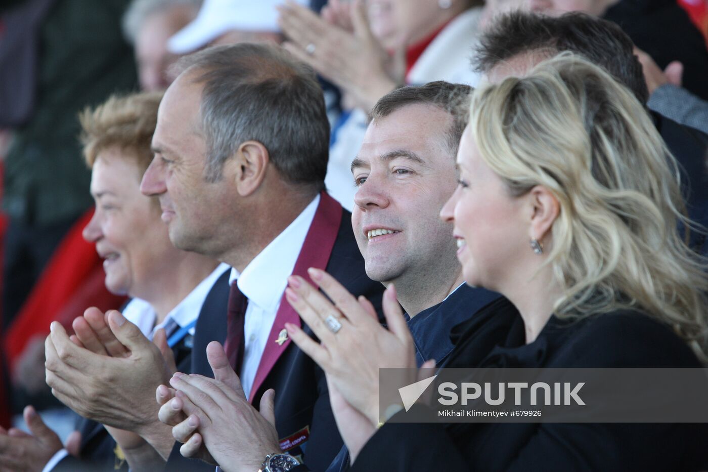 Dmitry Medvedev attends 1st President's Cup Regatta final races