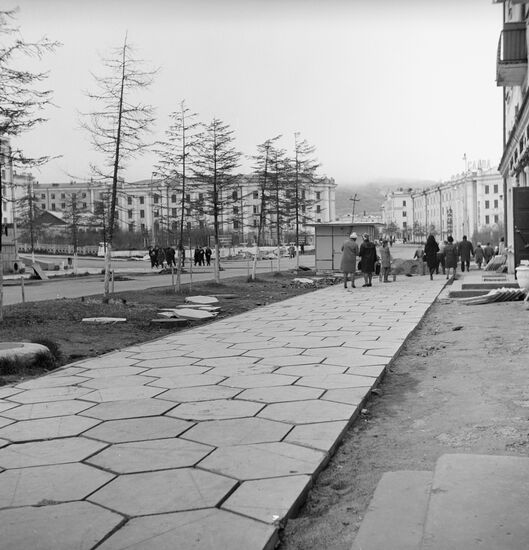 A street in Magadan