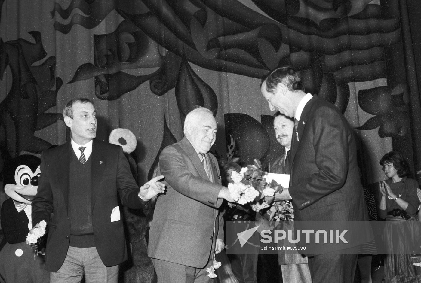 Fyodor Khitruk and Roy Disney